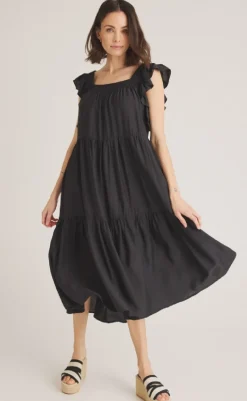 Online Kjole - Rufusana - Black Kjoler