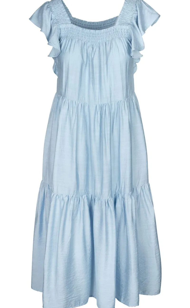 Clearance Kjole - Rufusana - Chambray Blue Kjoler