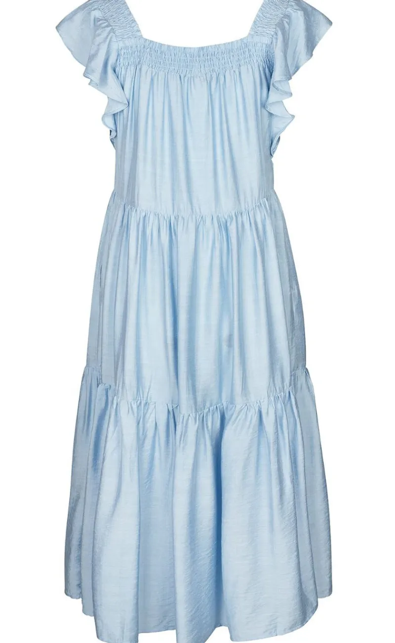 Clearance Kjole - Rufusana - Chambray Blue Kjoler