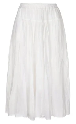 Online Nederdel - Selinda - Cream Nederdele