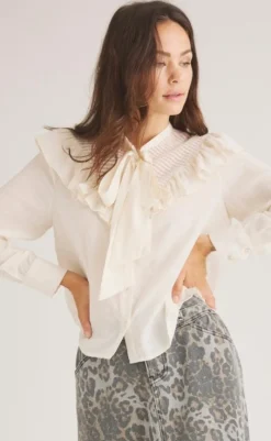 Best Skjorte - Aishah - Buttercream Skjorter