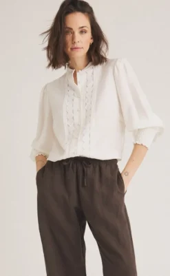 Outlet Skjorte - Cecillia - Cream Skjorter