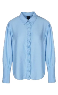 Discount Skjorte - Makito - Cashmere Blue Skjorter