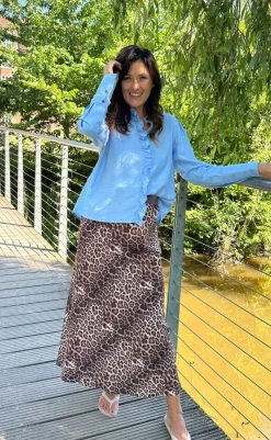 Discount Skjorte - Makito - Cashmere Blue Skjorter