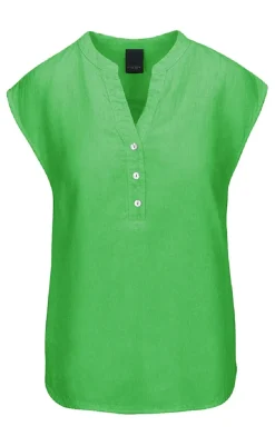 Top - Kikantia - Kelly Green T-shirts & Toppe