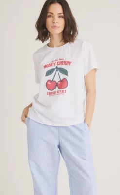 Sale T-shirt - Honche - White T-shirts & Toppe