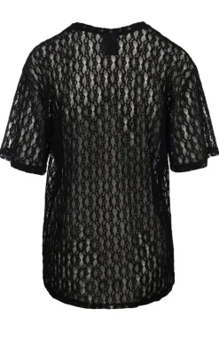 Outlet T-shirt - Jua - Black T-shirts & Toppe