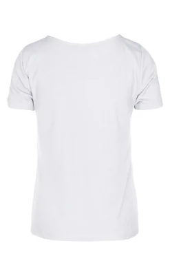 Clearance T-shirt - Klaudine - White T-shirts & Toppe