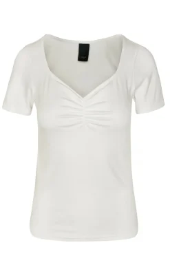 Best T-shirt - Klaudine - Cream T-shirts & Toppe