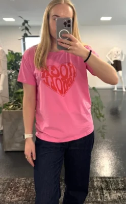 Outlet T-shirt - Rock & Roll - Prism Pink T-shirts & Toppe