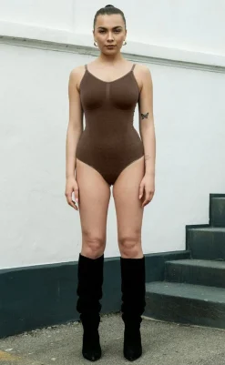 Clearance Bodysuit - Coco - Chocolate Undertøj & Shapewear