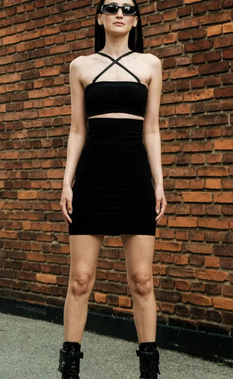 New Nederdel - Tube - Black Undertøj & Shapewear|Nederdele