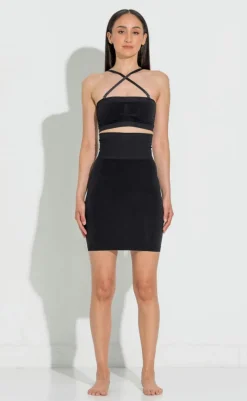 Top - Bandau - Black Undertøj & Shapewear|T-shirts & Toppe