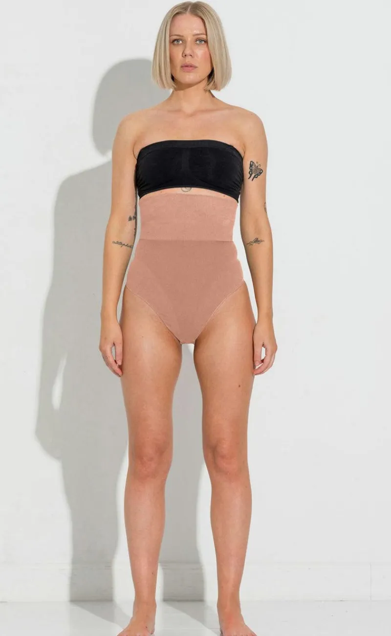 New Trusse - High Waist - Tan Undertøj & Shapewear