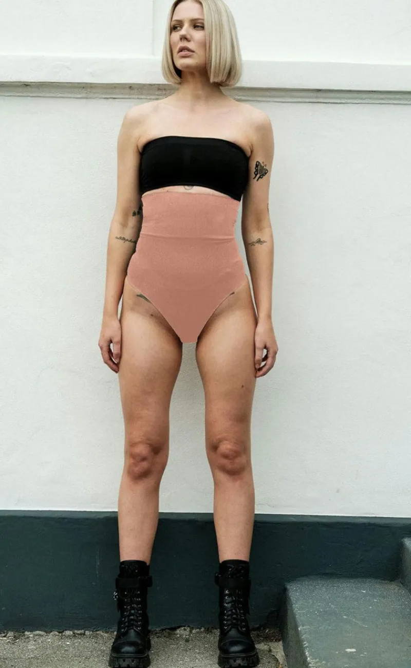 New Trusse - High Waist - Tan Undertøj & Shapewear