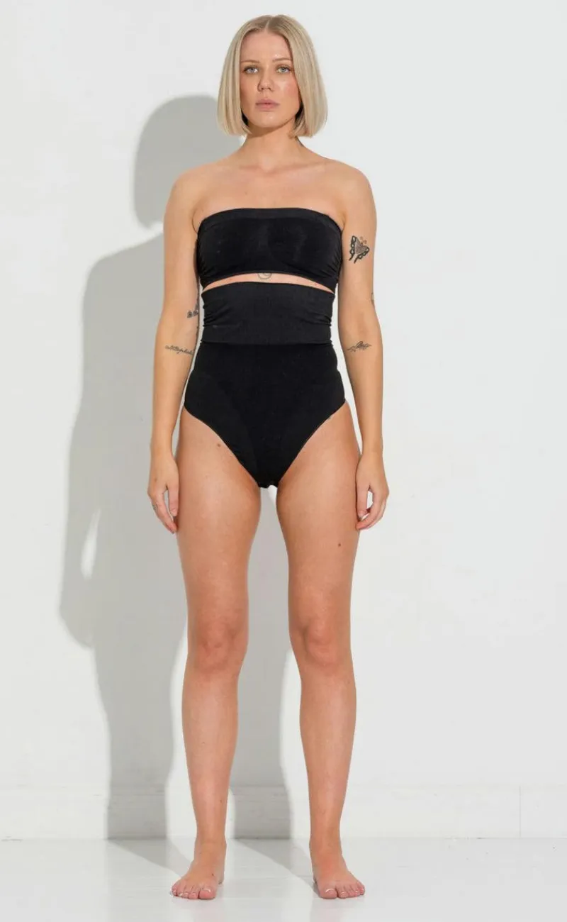 Hot Trusse - High Waist - Black Undertøj & Shapewear