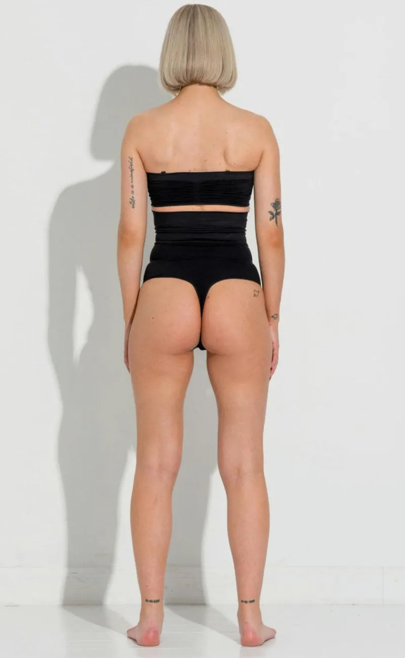 Hot Trusse - High Waist - Black Undertøj & Shapewear