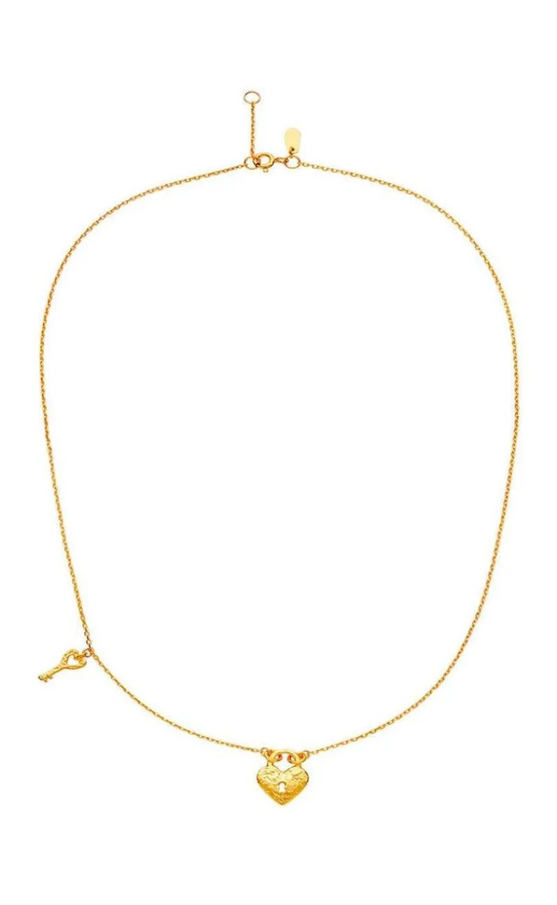 New Halskæde - Imena - Forgyldt Smykker