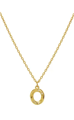 Halskæde - O Alphabet - Gold Colour Smykker