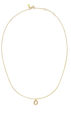 Halskæde - O Alphabet - Gold Colour Smykker