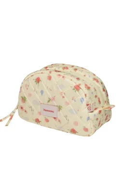 New Makeup Taske - Medium - Roses and Shells Tasker