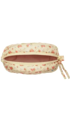 New Makeup Taske - Medium - Roses and Shells Tasker