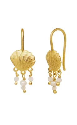 Clearance Øreringe - Alana - Gold Colour Smykker