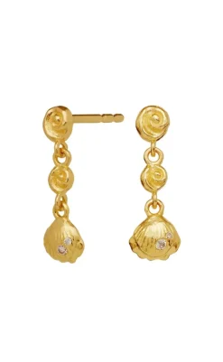 Øreringe - Andrina - Gold Colour Smykker