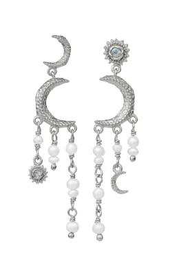 Online Øreringe - Astrea - Silver Colour Smykker