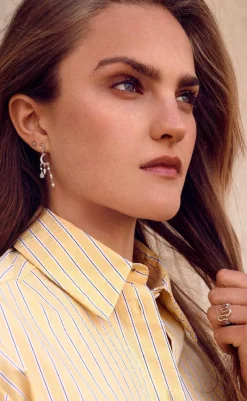 Online Øreringe - Astrea - Silver Colour Smykker