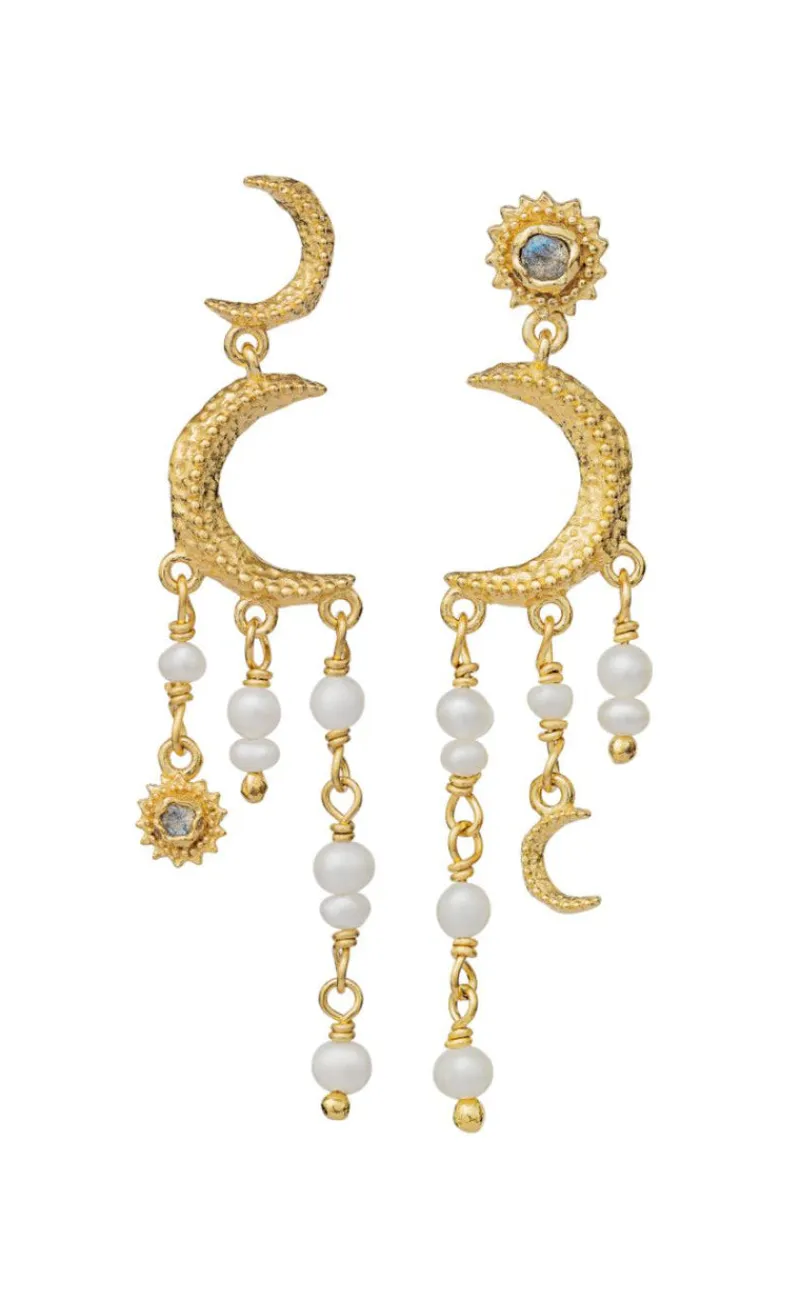 Sale Øreringe - Astrea - Gold Colour Smykker