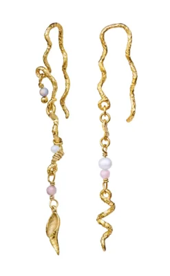 Øreringe - Elisa - Gold Colour Smykker