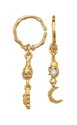 Online Øreringe - Ember - Gold Colour Smykker