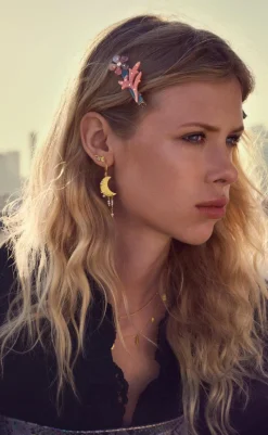 Øreringe - Esta - Gold Colour Smykker