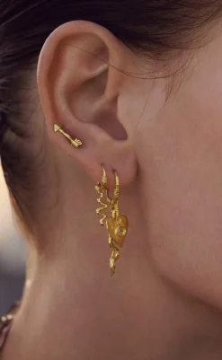 Outlet Øreringe - Hestia - Gold Colour Smykker