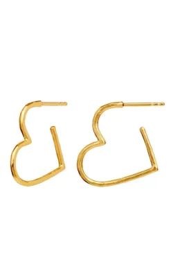 Sale Øreringe - Laia Midi - Forgyldt Smykker