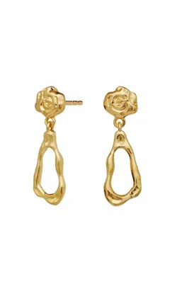 Clearance Øreringe - Lydia - Gold Colour Smykker