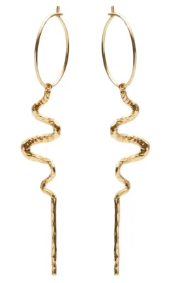 New Øreringe - Mia - Gold Colour Smykker