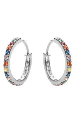 Clearance Øreringe - Nubia Big - Silver Colour Smykker