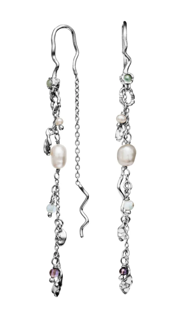 Sale Øreringe - Poppy - Silver Colour Smykker