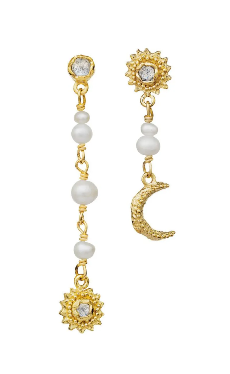 Sale Øreringe - Sunniva - Gold Colour Smykker