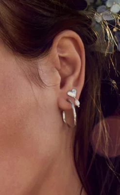 New Øreringe - Vesta - Silver Colour Smykker|Veste