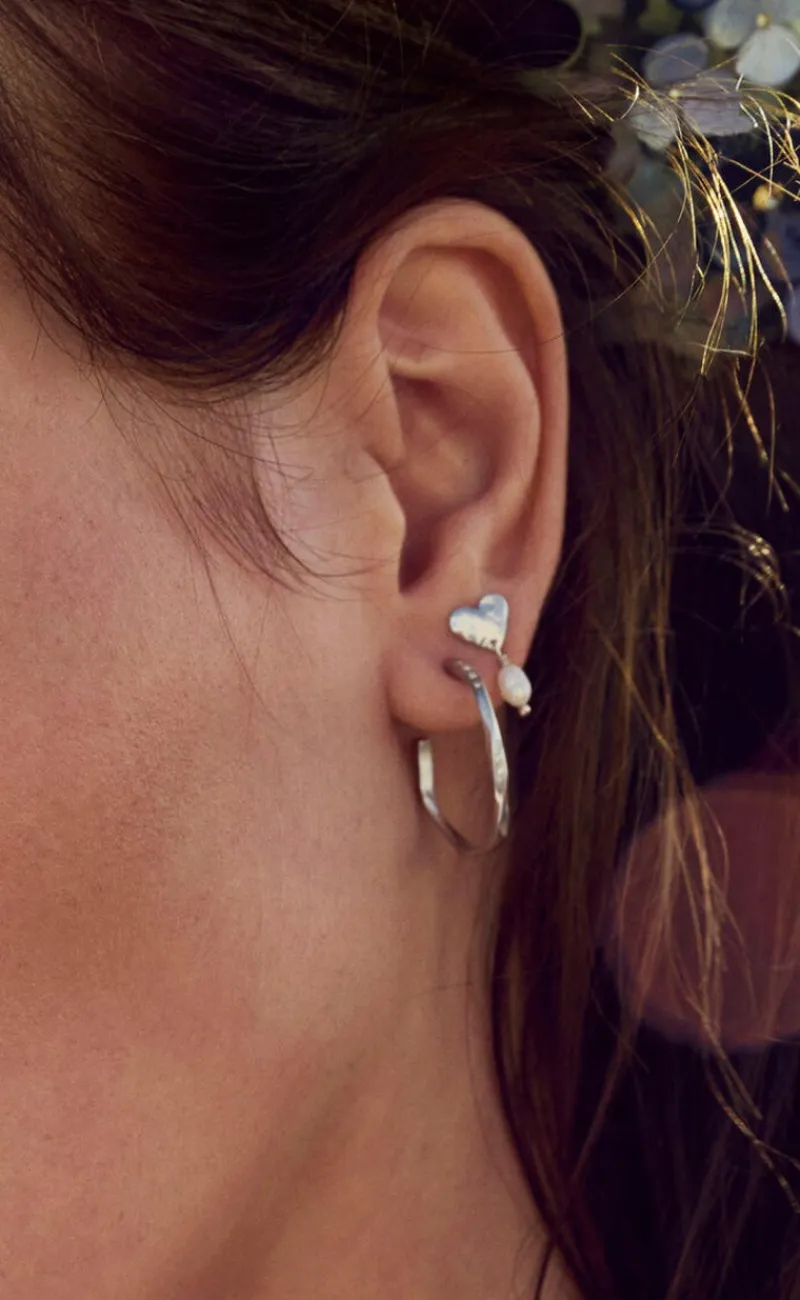 New Øreringe - Vesta - Silver Colour Smykker|Veste