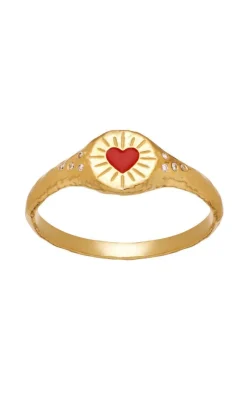 Ring - Hayali - Gold Colour Smykker