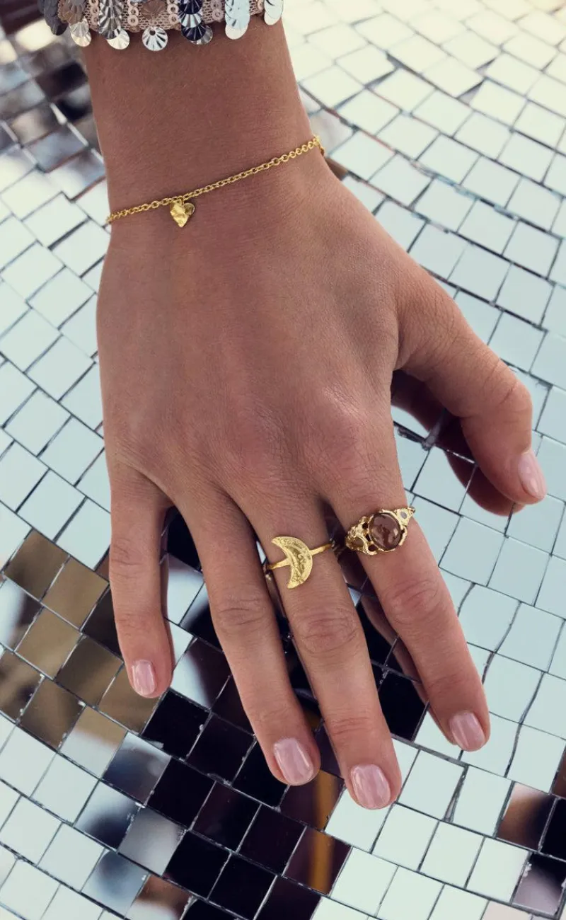 Hot Ring - Jacinta - Gold Colour Smykker