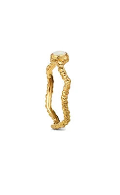 Online Ring - Lisa - Gold Colour Smykker