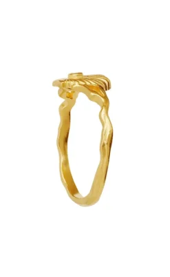 Outlet Ring - Myra - Gold Colour Smykker