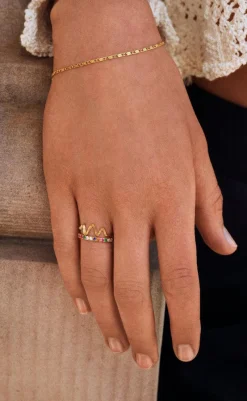 Clearance Ring - Pari - Gold Colour Smykker