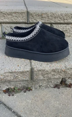 Clearance Bamsestøvler - Rebecca - Black Støvler