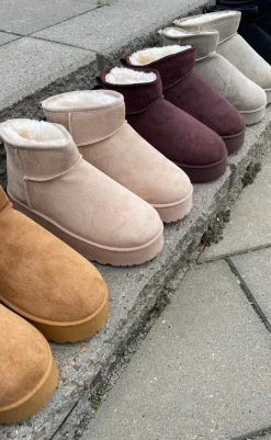 Sale Bamsestøvler - Nora - Chocolate Støvler